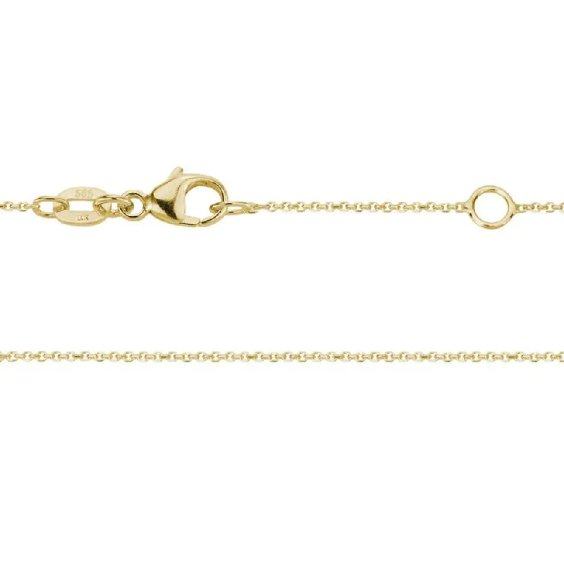 Elevate Your Jewelry Collection With Limited-Time Savings 14k Diamond-Cut Cable Chain Adjustable 16-18"