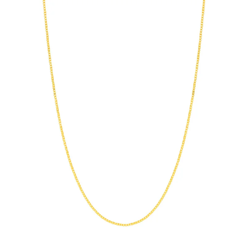 The Perfect Accessory For Less – Jewelry Sale Live 14k Gold Box Chain with Slider Bead