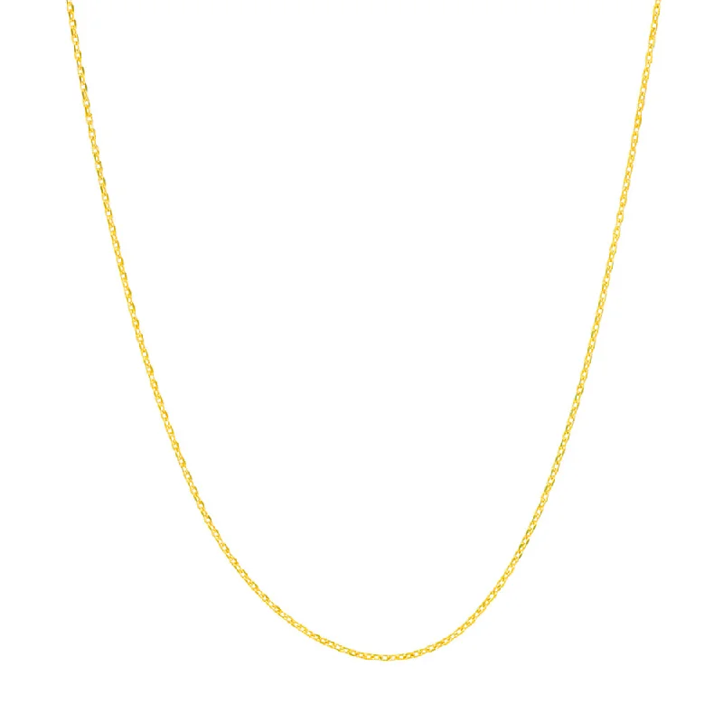 Holiday Jewelry Sale – Perfect Gifts At The Best Prices 14k Gold Diamond-Cut Cable Chain, 20"