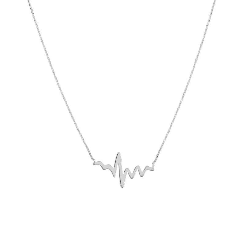 Affordable Luxury Jewelry – Style At A Great Price 14k Gold Heartbeat Necklace