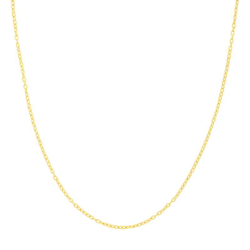 Shop Jewelry That Shines Without The High Price 14kt 1.9mm Designer Rolo Chain, 18"