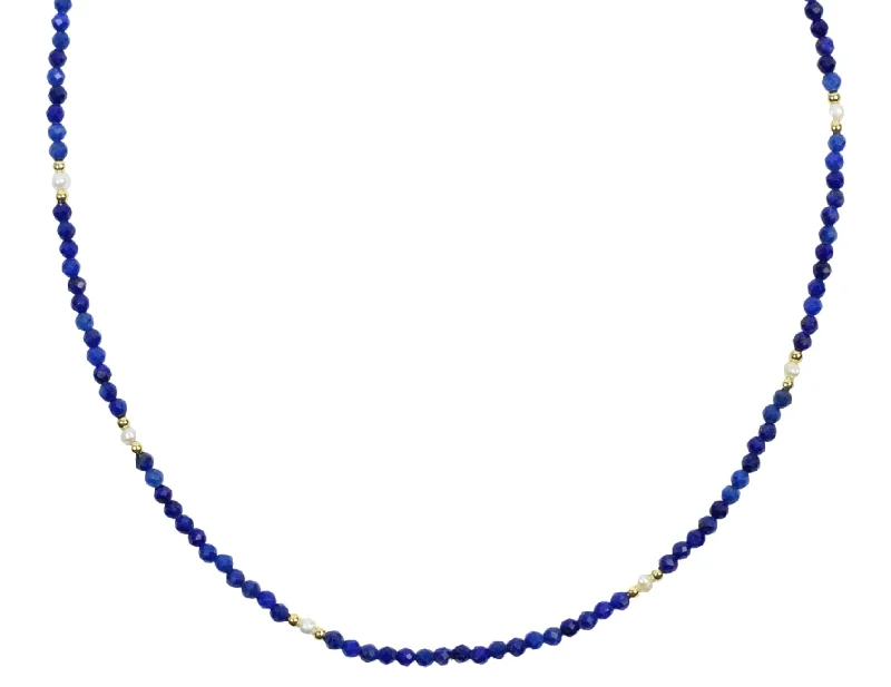 Flash Sale On Exquisite Jewelry – Don't Miss Out The Kaiya Necklace - Lapis