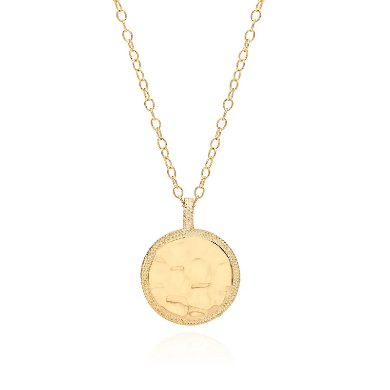 Celebrate With Sparkle – Jewelry Sale Now Live Anna Beck Hammered Reversible Pendant Necklace