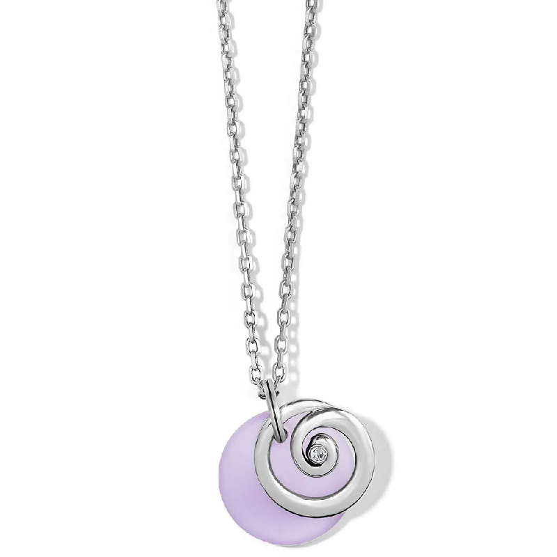 Personalized Jewelry At Special Discount Rates Brighton Contempo Glass Candy Necklace- Purple