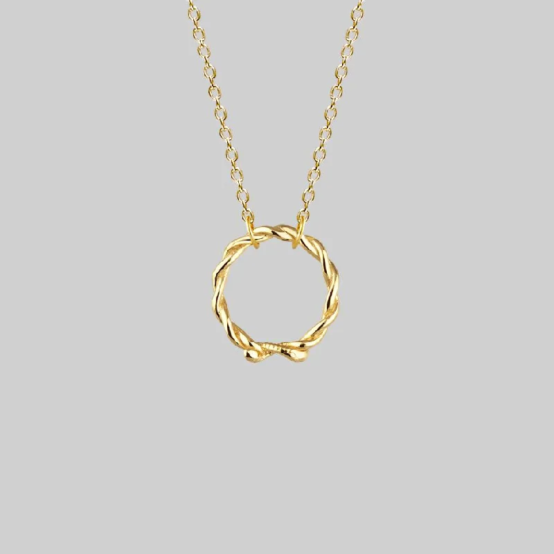 Jewelry Clearance Event – Stock Up Before It's Over DEVISE. Double Headed Snake Twist Necklace - Gold