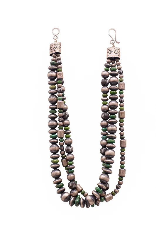 Jewelry Deals That Sparkle – Shop Today Three Strand Navajo Pearl & Royston Turquoise Necklace | J. O. White