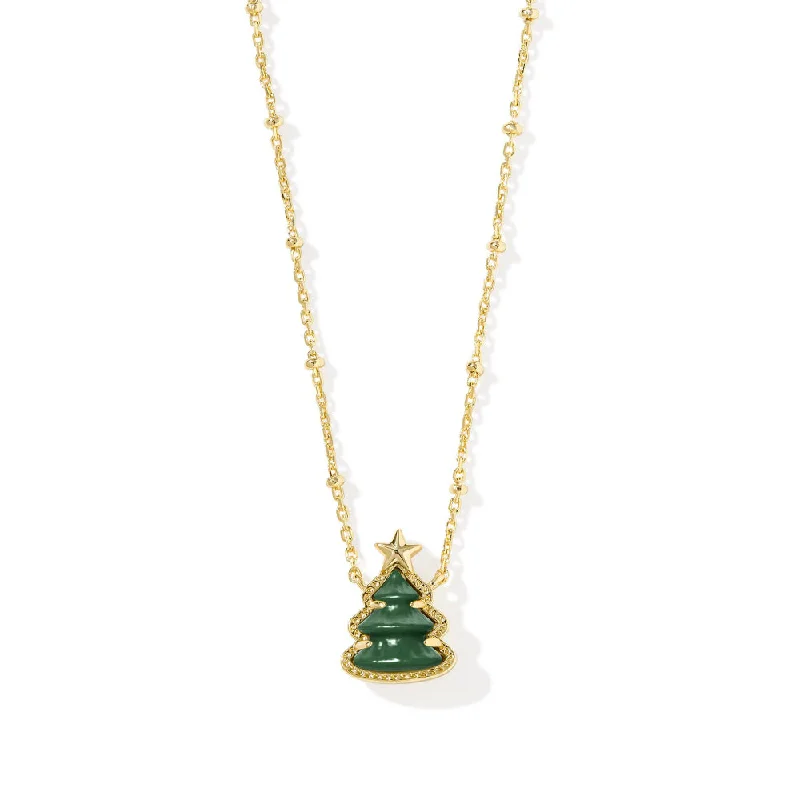 Exclusive Online Discounts On Stylish Jewelry Kendra Scott Holiday Tree Short Pendant Necklace