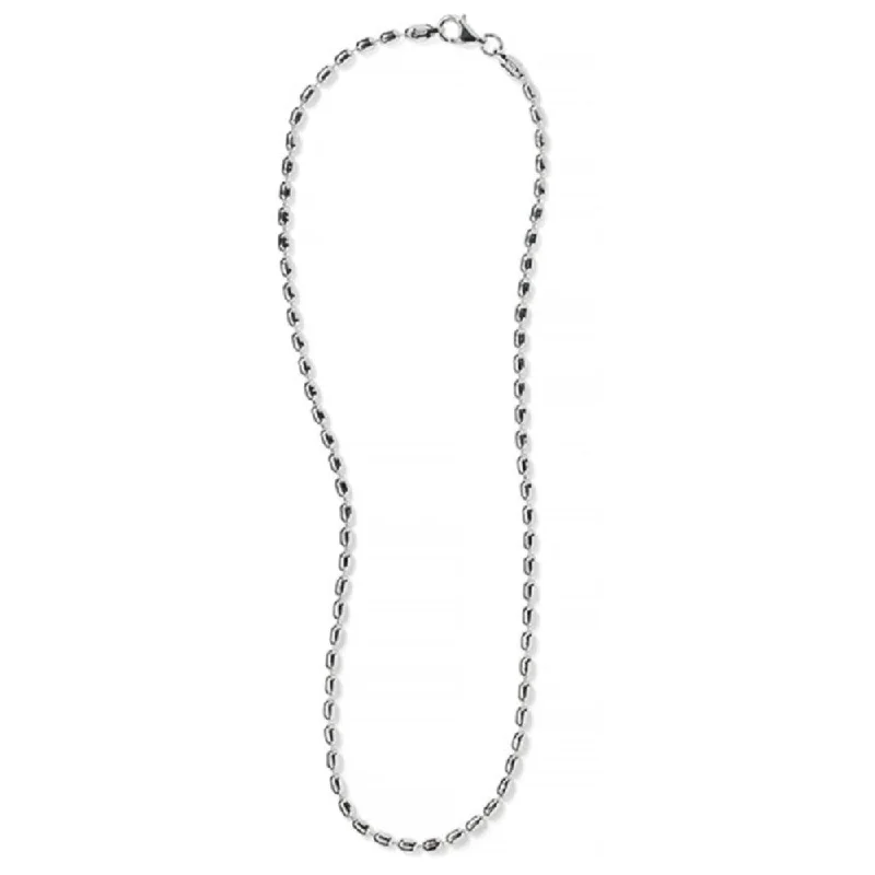 Personalized Jewelry Sale – Meaningful Gifts At Great Prices Sterling Silver 3.0mm Rice Bead Chain