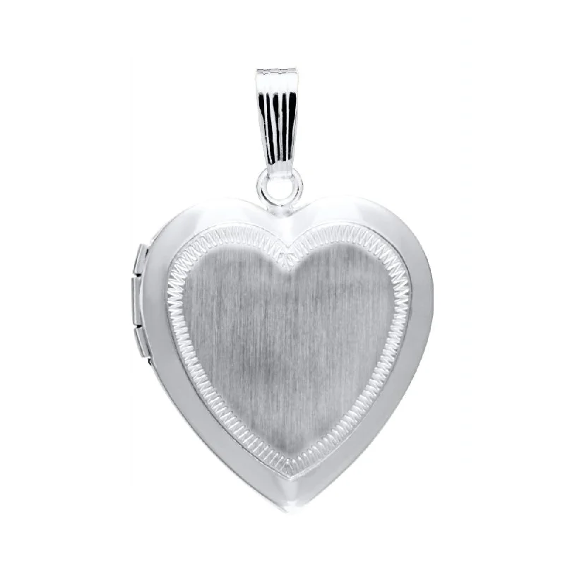 Shop Dazzling Jewelry At The Best Prices Sterling Silver Heart Locket Necklace 18"