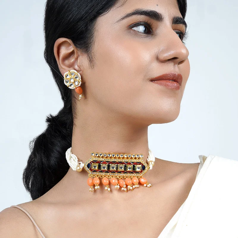 Unmissable Discounts On Timeless Jewelry Pieces Teejh Akruti Blue Necklace Set