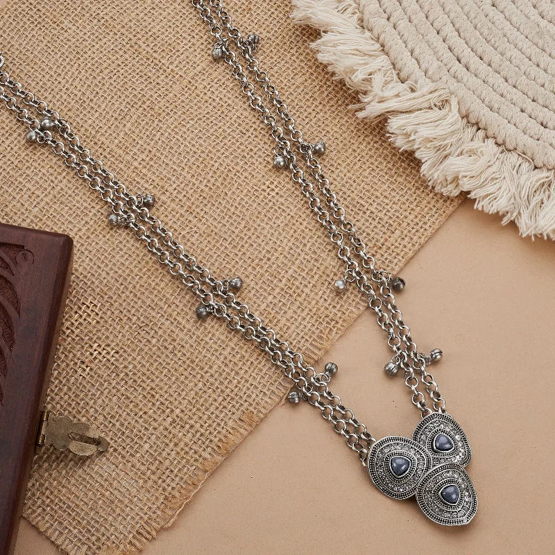 Shop Signature Jewelry Styles At Exclusive Prices Teejh Anaira Silver Grey Necklace