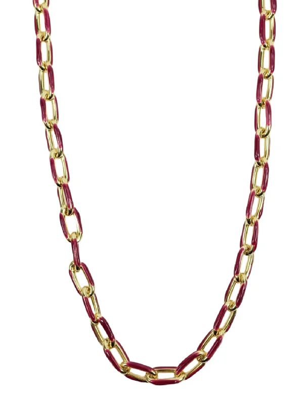 Premium Diamond Jewelry For Unforgettable Moments The Lennox Necklace - Garnet