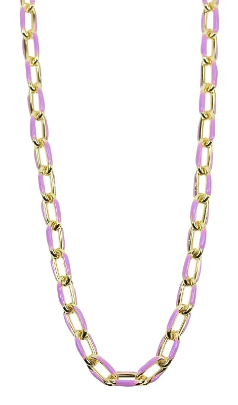 Unbeatable Offers On Luxury And Everyday Jewelry The Lennox Necklace - Pastel Purple