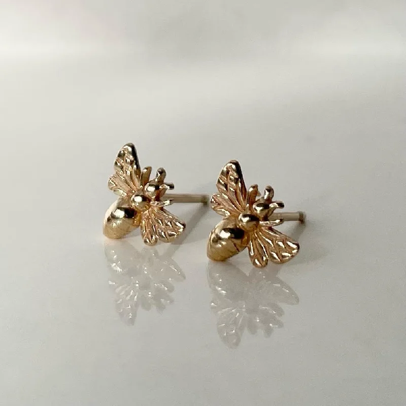 Premium Jewelry At Promotional Prices – Shine Today 14KY Gold Honey Bee Stud Earrings