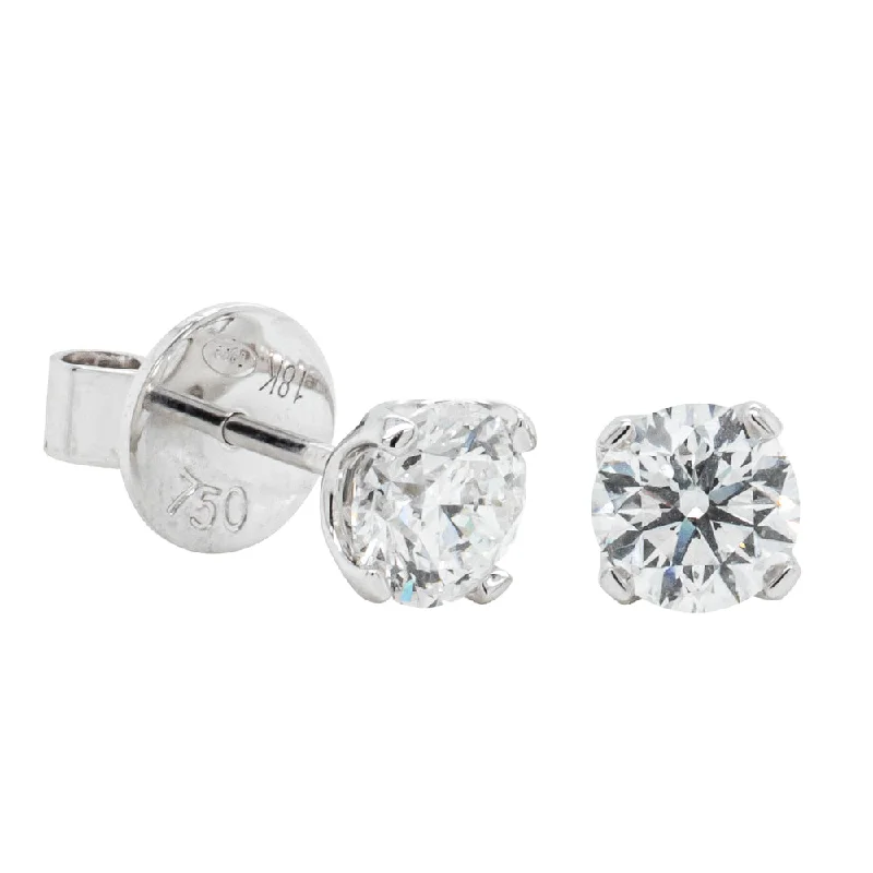 Jewelry Deals That Sparkle – Shop Today 18ct White Gold 1.40ct Diamond Blossom Stud Earrings