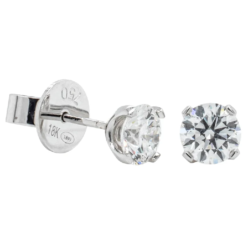 Jewelry Sale – Exclusive Styles At Lower Prices 18ct White Gold 1.40ct Diamond Blossom Stud Earrings