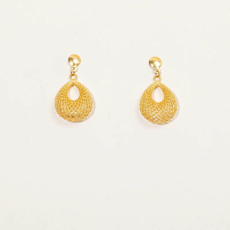 Personalized Jewelry Sale – Unique Pieces At Great Prices 18k Yellow Gold Drop Earrings