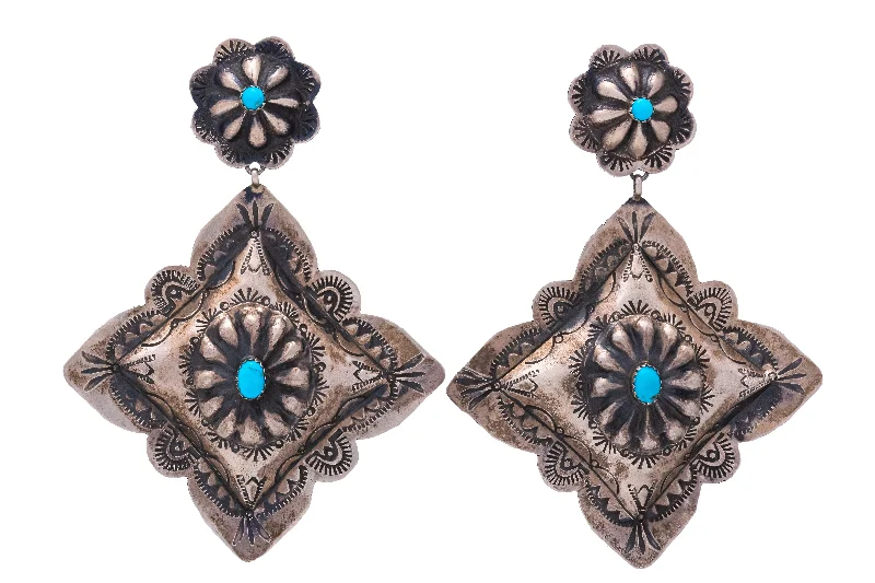 Jewelry Deals That Sparkle – Shop Today Kingman Turquoise Concho Earrings | Rita Lee