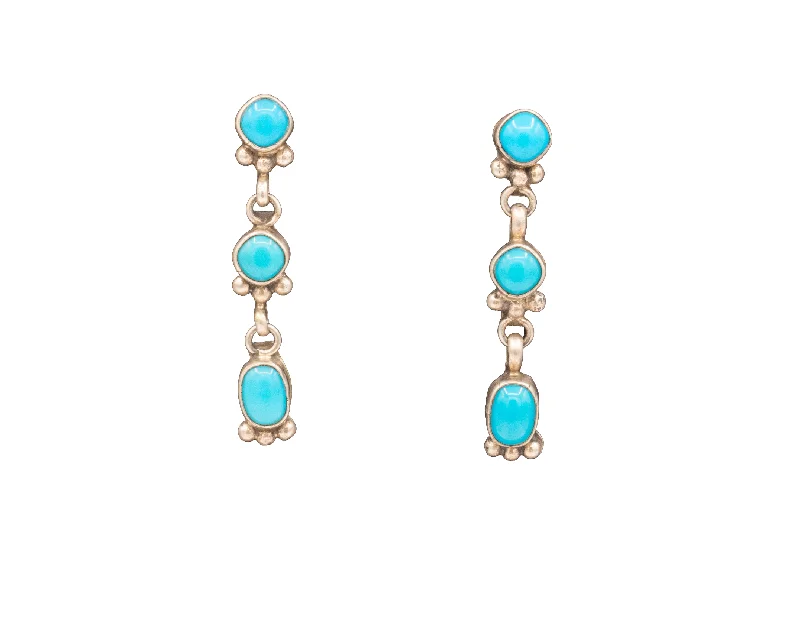 Luxury Meets Affordability – Jewelry Sale Now Live Sleeping Beauty Turquoise Earrings | Artisan Handmade