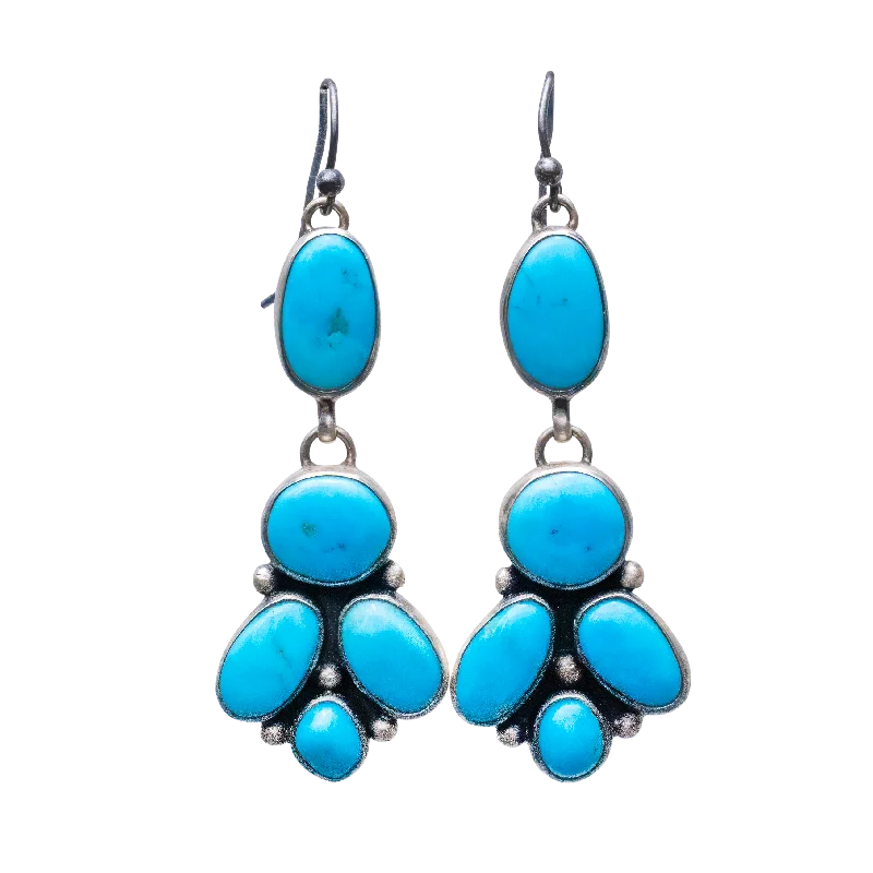 Timeless Jewelry At Special Discount Rates Blue Ridge Turquoise Earrings | Lowell Draper