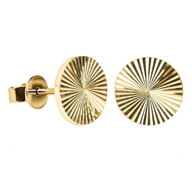 Timeless Jewelry, Timeless Savings – Don't Wait 9ct Yellow Gold Reflections Stud Earrings