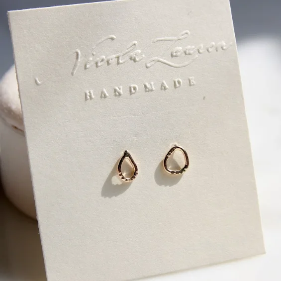 Exclusive Gemstone Jewelry Markdowns – Shop Now Geo Stud Earrings, Tear and Soft Triangle