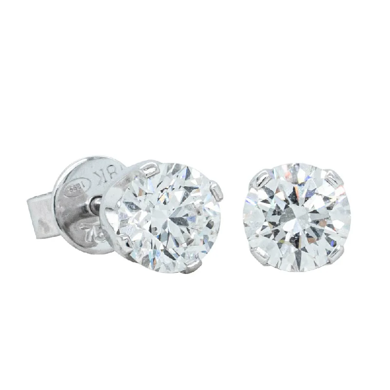 Elegant Jewelry, Exclusive Prices – Shop Now Deja Vu 17ct White Gold 1.07ct Diamond Stud Earrings