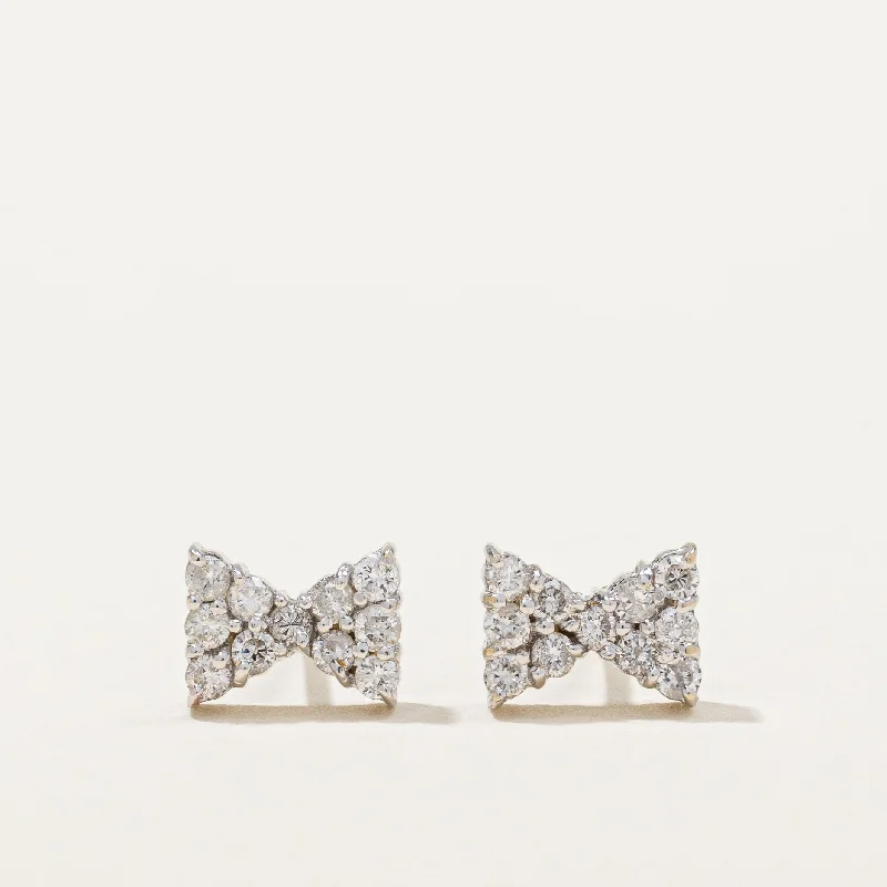 Your Dream Jewelry At Dream Prices – Shop Now Diamond Bow Earrings | 0.22ctw |