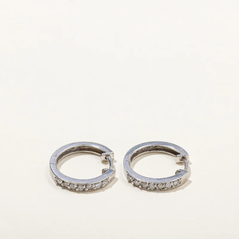 Buy More, Save More On Stunning Jewelry Designs Diamond Huggie Earrings | 0.14ctw |