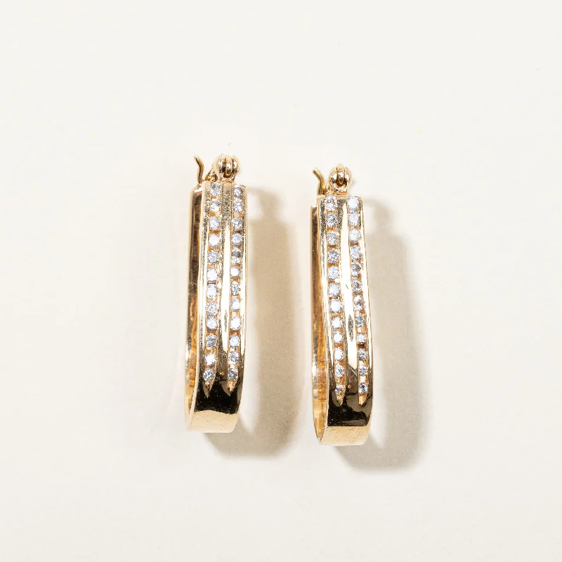 Holiday Jewelry Sale – Perfect Gifts At Great Prices Diamond Hoop Earrings | 0.48ctw |