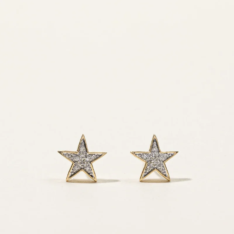 Limited-Time Jewelry Sale – Don't Miss These Deals Diamond Star Studs | 0.08ctw |