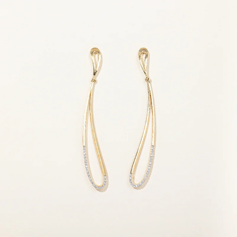 Discover Unique Jewelry With Special Limited-Time Offers Diamond Teardrop Earrings | 0.24ctw |