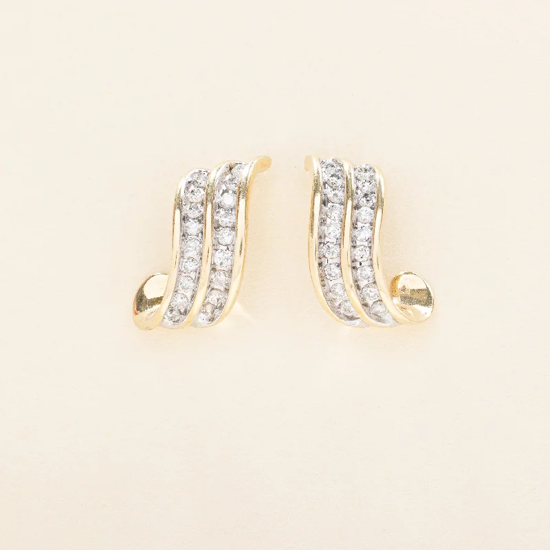 Limited-Time Jewelry Sale – Don't Miss These Deals Diamond Twist Earrings | 0.54ctw |