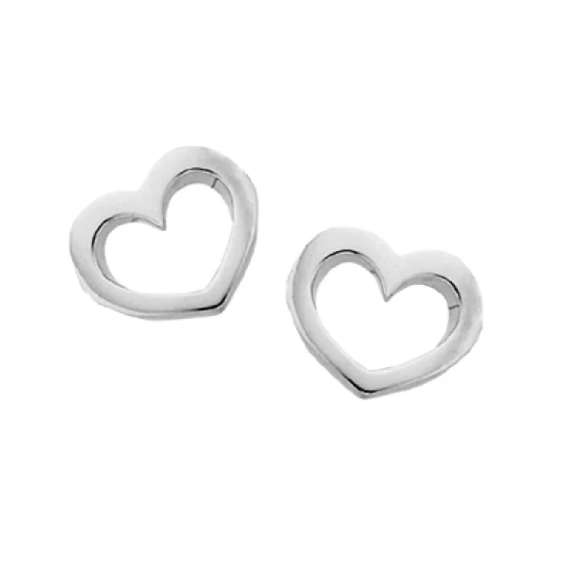 Jewelry Clearance Sale – Final Reductions Karen Walker Mini Heart Stud Earrings - Sterling Silver