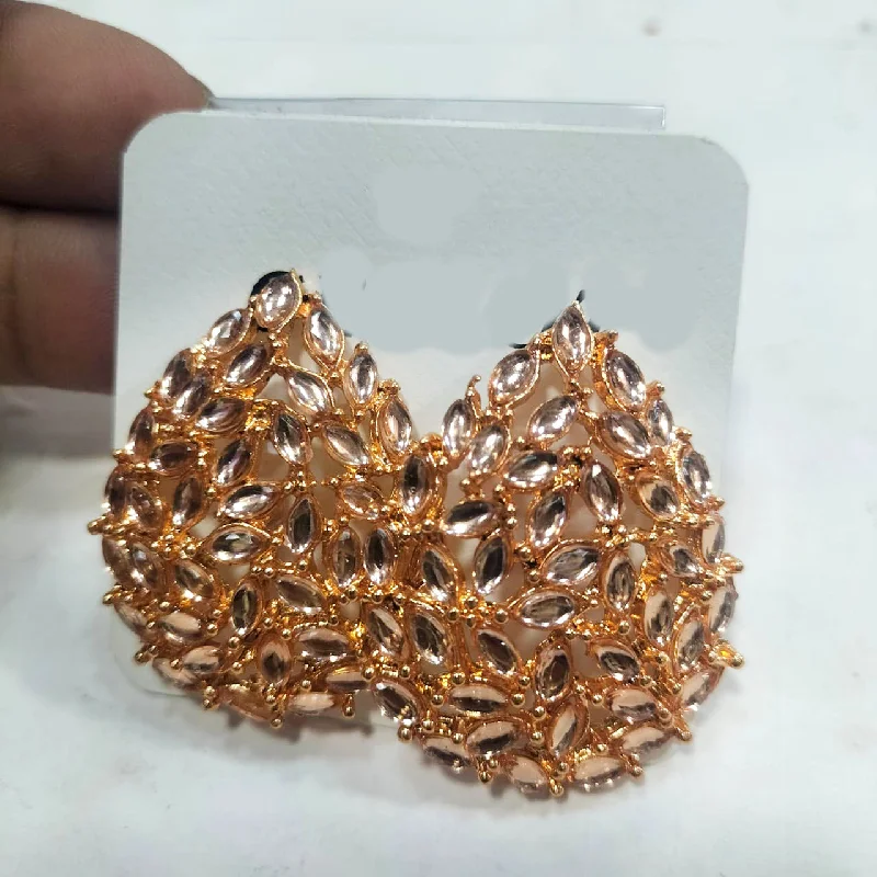 Discounted Jewelry For A Glamorous Look Manisha Jewellery Gold Plated Kundan Stone Stud Earrings