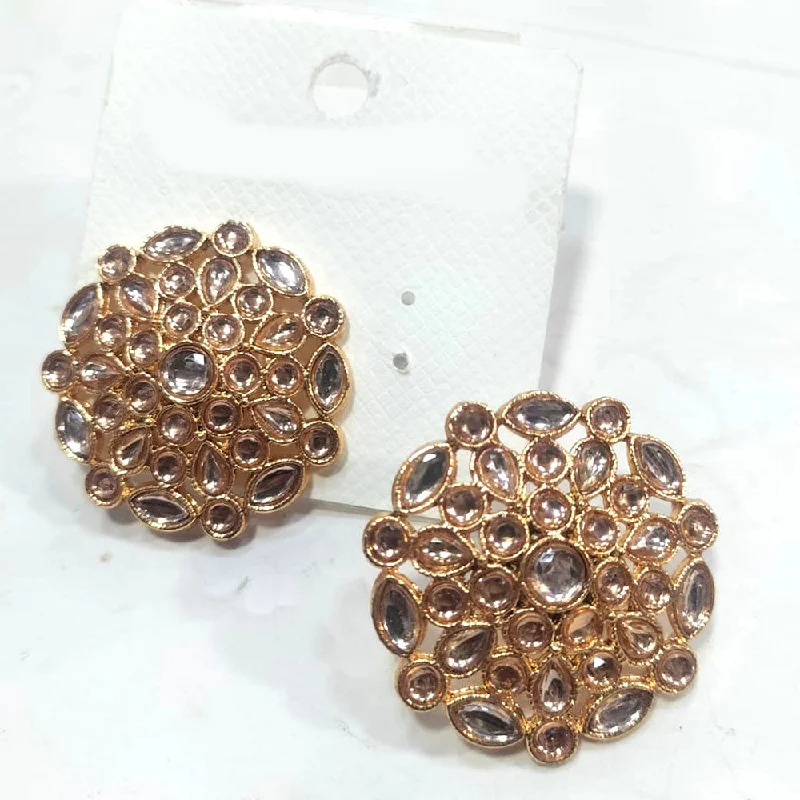 Personalized Jewelry Sale – Meaningful Gifts At Great Prices Manisha Jewellery Gold Plated Kundan Stone Stud Earrings