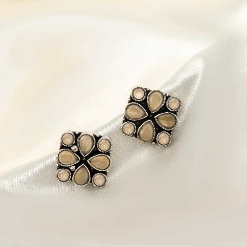 Elegant Jewelry At Unbeatable Offers – Shop Before It's Gone Nipura Cornsilk Mrinali Stud Earrings