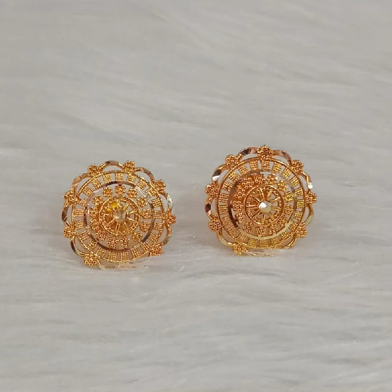 Elegant Designs, Unbeatable Discounts – Shop Jewelry Now Pooja Bangles Gold Plated Stud Earrings