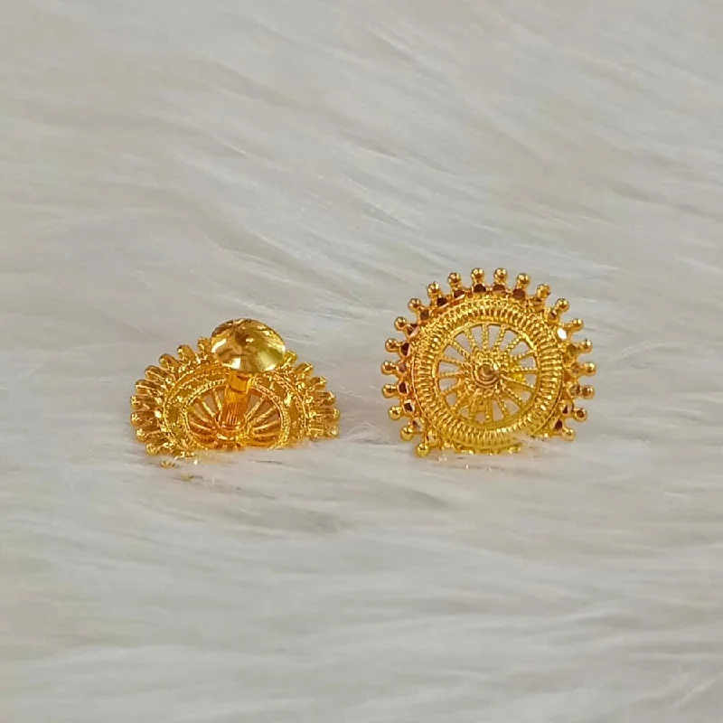 Gorgeous Jewelry, Limited-Time Savings Pooja Bangles Gold Plated Stud Earrings