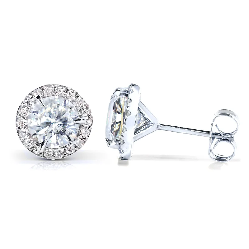 Fashion-Forward Jewelry At Exclusive Discounts Round Halo Stud Earrings