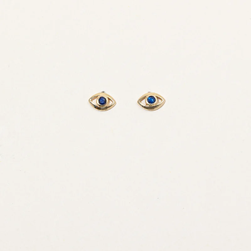 Flash Sale On Stunning Jewelry – Don't Miss Out Sapphire Eye Earrings | 0.06ctw |