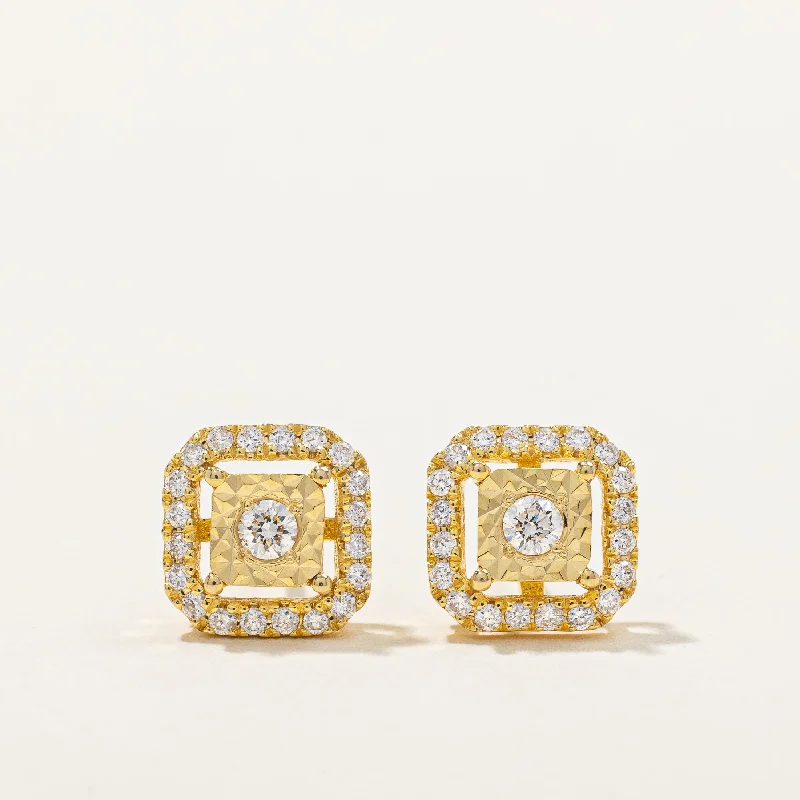 Elegant Jewelry At Unbeatable Prices – Shop Today Square Diamond Earrings | 0.25ctw |