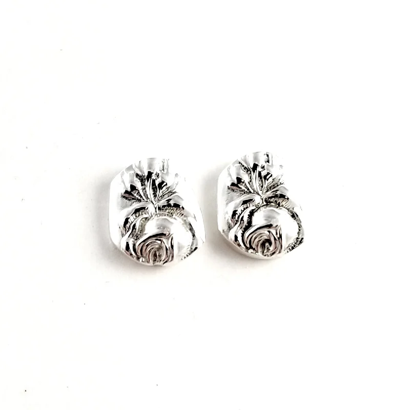 Your Dream Jewelry At Dream Prices – Shop Now Sterling Silver Mini Rose Spoon Stud Earrings