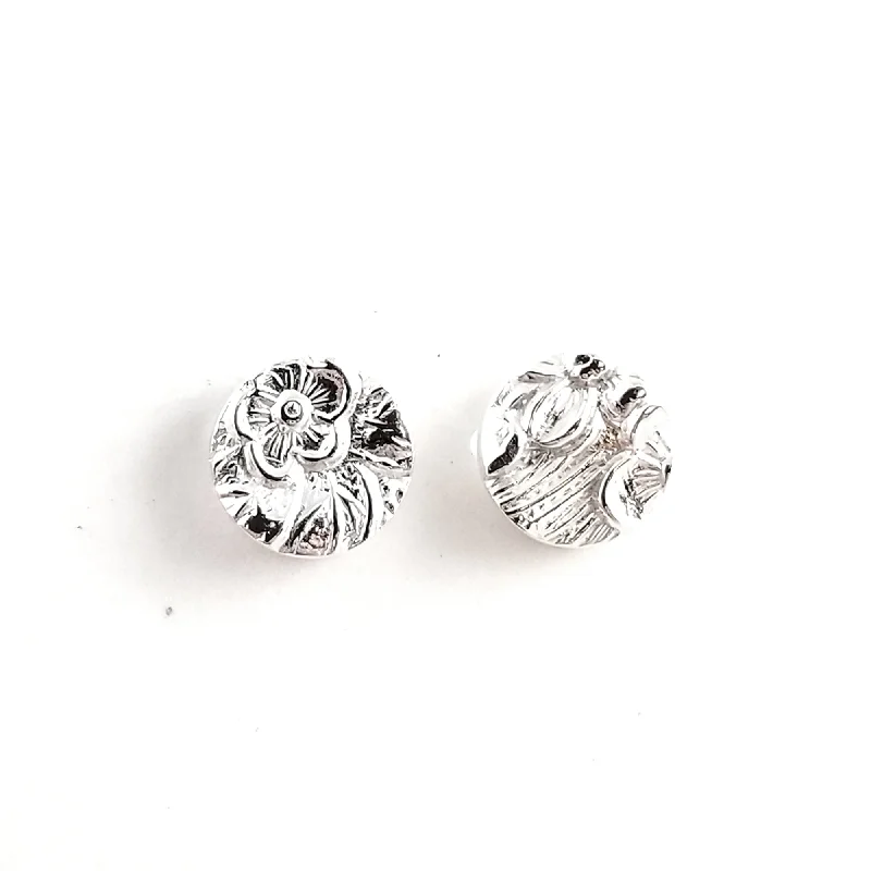 Once-A-Year Jewelry Sale – Grab Your Favorites Now Sterling Silver Stieff Rose Spoon Stud Earrings