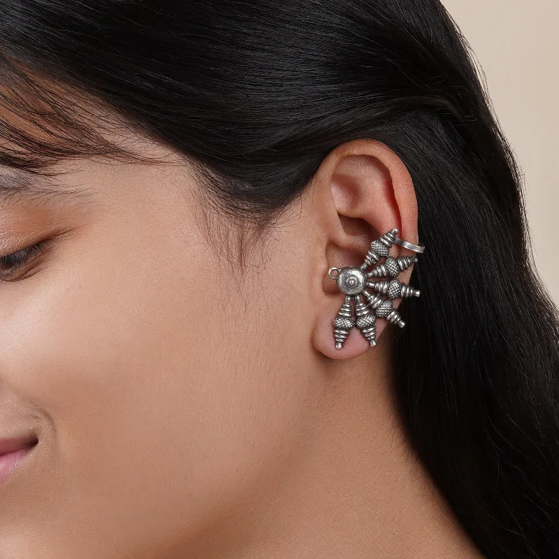 Stunning Jewelry Pieces At The Lowest Prices Ever Teejh Aabirani Silver Oxidised Earrings