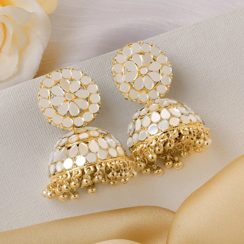 Huge Savings On Timeless Jewelry Collections Teejh Krutikaa Gold  Earring