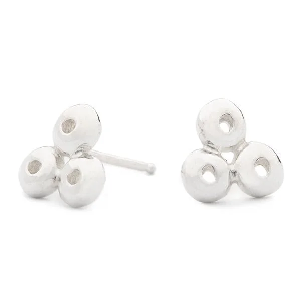 Timeless Elegance Now At Special Discounts Tri Dot Stud Earrings