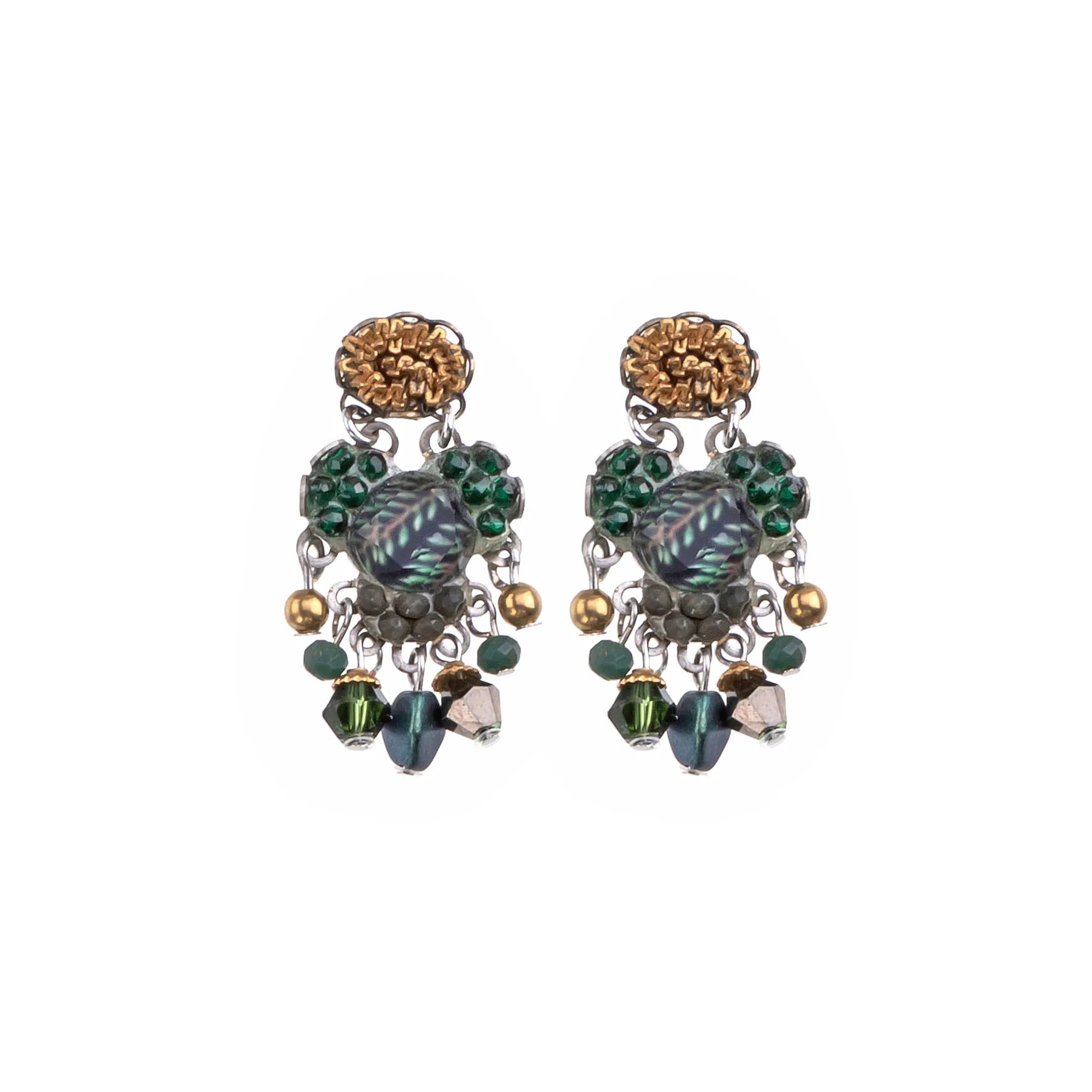 Premium Jewelry At Special Low Prices For A Limited Time Viridian Mood Set, Ping Stud Earrings