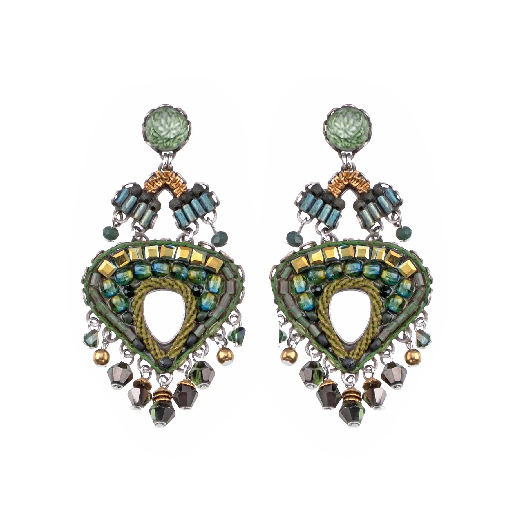 Buy More, Save More On Stunning Jewelry Designs Viridian Mood Set, Placida Stud Earrings