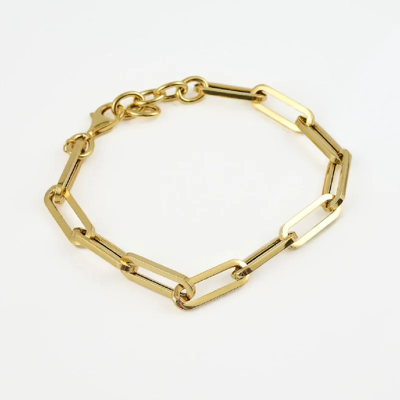 Big Savings On Your Favorite Jewelry Pieces Paperlink Bracelet in 9K Gold